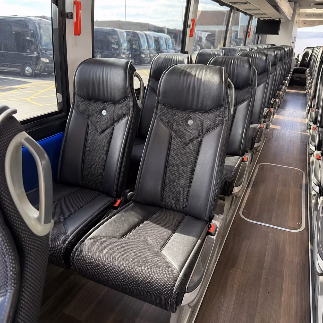 macon charter bus rental inside