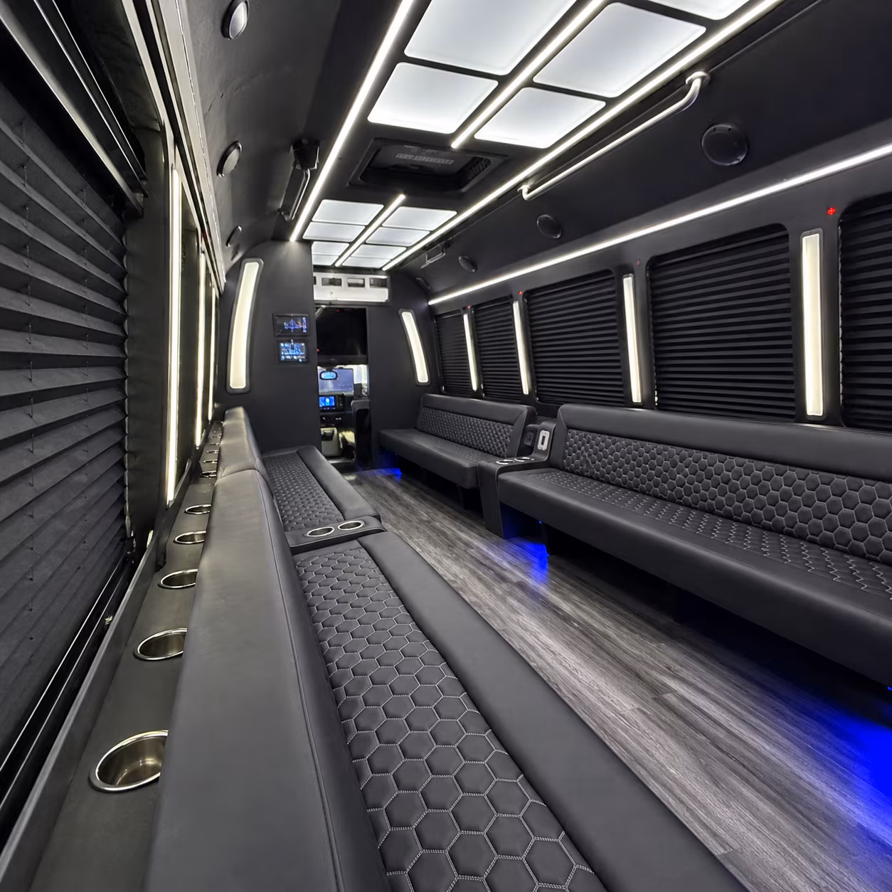 macon holiday party bus rental