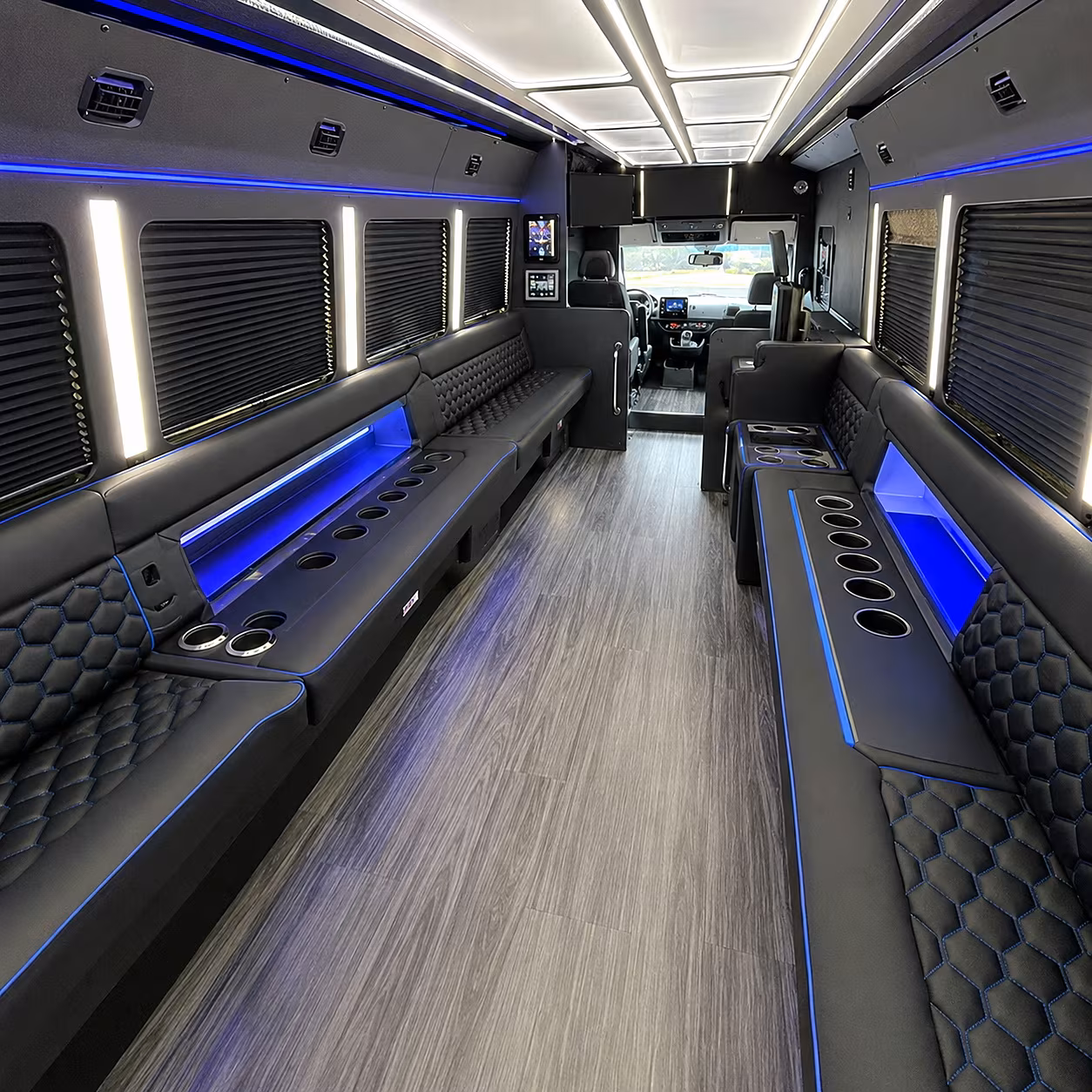 macon party bus rentals inside