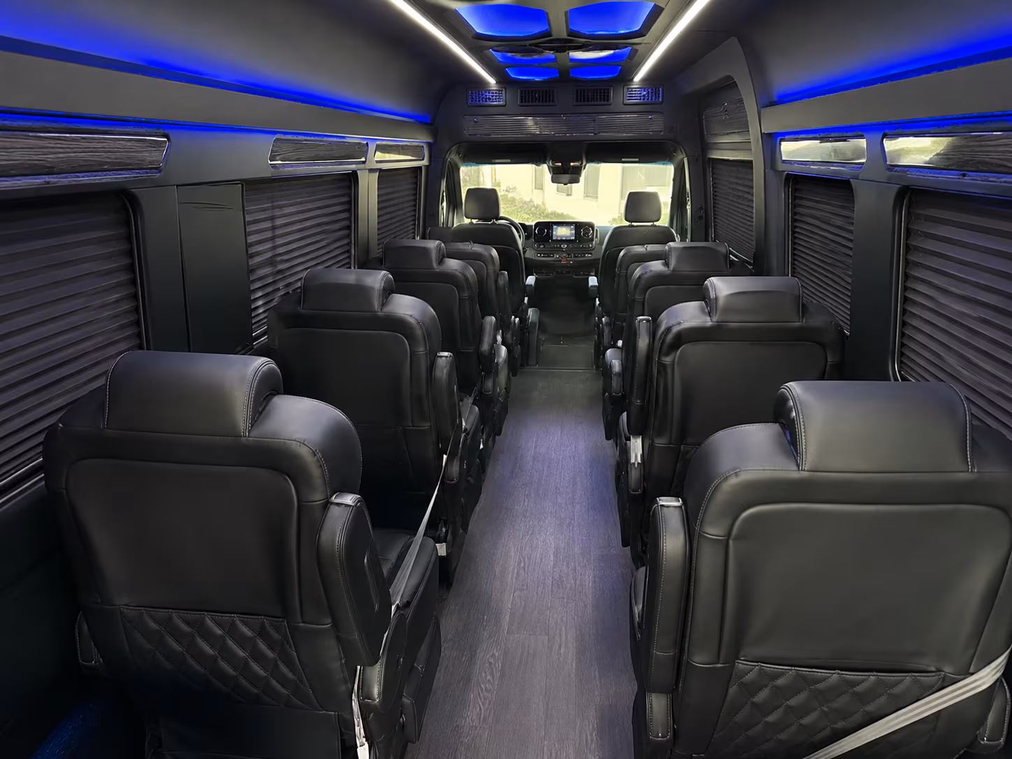 macon sporting event transportation onboard seating