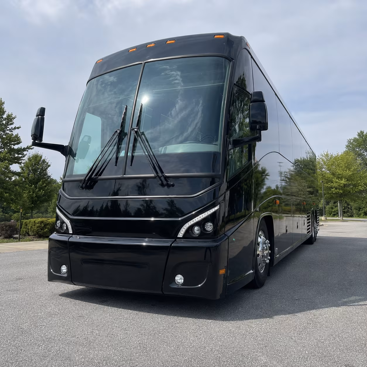shuttle buses for weekly worship services across macon congregations